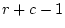 $\displaystyle \mbox{d.f.} = rc -1 - (r+c-1)
\mbox{d.f.} = rc - r - c$