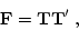 \begin{displaymath}
{\bf A} = {\bf XX}'
\end{displaymath}