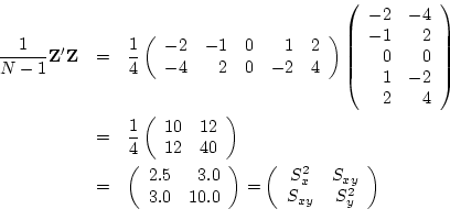 \begin{displaymath}
\frac{S_{xy}}{\sqrt {S_{x}^{2} S_{y}^{2}}} = \frac{S_{xy}}{S_{x} S_{y}}
\end{displaymath}
