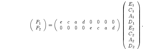 $A_1, C_1, E_1, D_1$