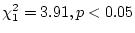 $\chi^{2}_{1}=5.09, p< 0.02$