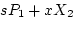 \begin{displaymath}
\left( \begin{array}{r} P_1 \ P_2 \end{array} \right) =
\...
...right)
\left( \begin{array}{r} X_1\ X_2 \end{array} \right)
\end{displaymath}