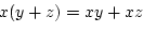 \begin{displaymath}{\bf (AB)}^{\prime} = {\bf B}^{\prime} {\bf A}^{\prime}\end{displaymath}