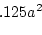 \begin{displaymath}
\left(\begin{array}{rrrr} 1&.5&.25&0\ 0&.25&0&0\ 0&.125&0...
...(\begin{array}{r} b_1\ b_2\ b_3\ b_4 \end{array}\right).
\end{displaymath}