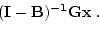 \begin{displaymath}
\left( \begin{array}{rr} 1&-s\ -s&1 \end{array} \right) \;,
\end{displaymath}